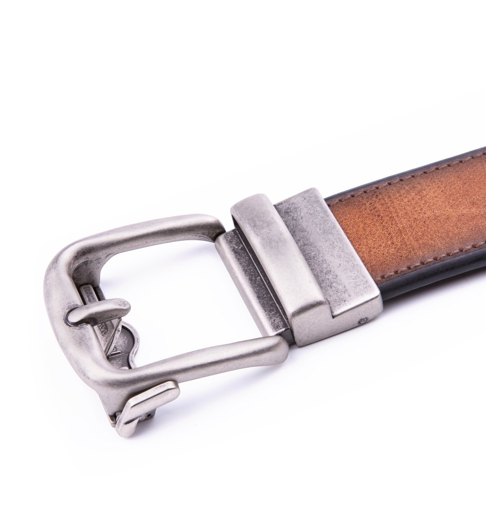 Multicolor PU Leather Automatic Leather Belt LA2073 - Image 13