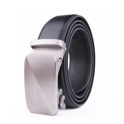 Alternative view of Leather Mens Belts Ratchet Automatic Buckle Belt LA2079