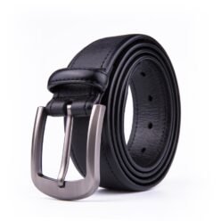 Alternative view of Wide Retro Casual Vintage Mens Genuine Leather Belt LA2080