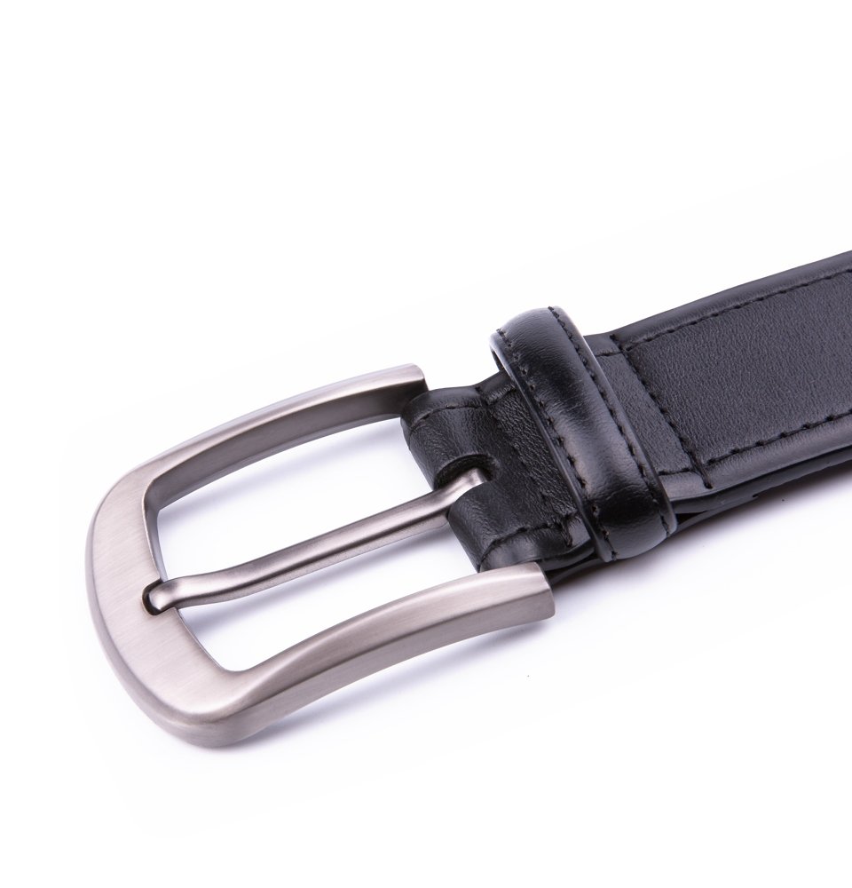 Wide Retro Casual Vintage Mens Genuine Leather Belt LA2080 - Image 4