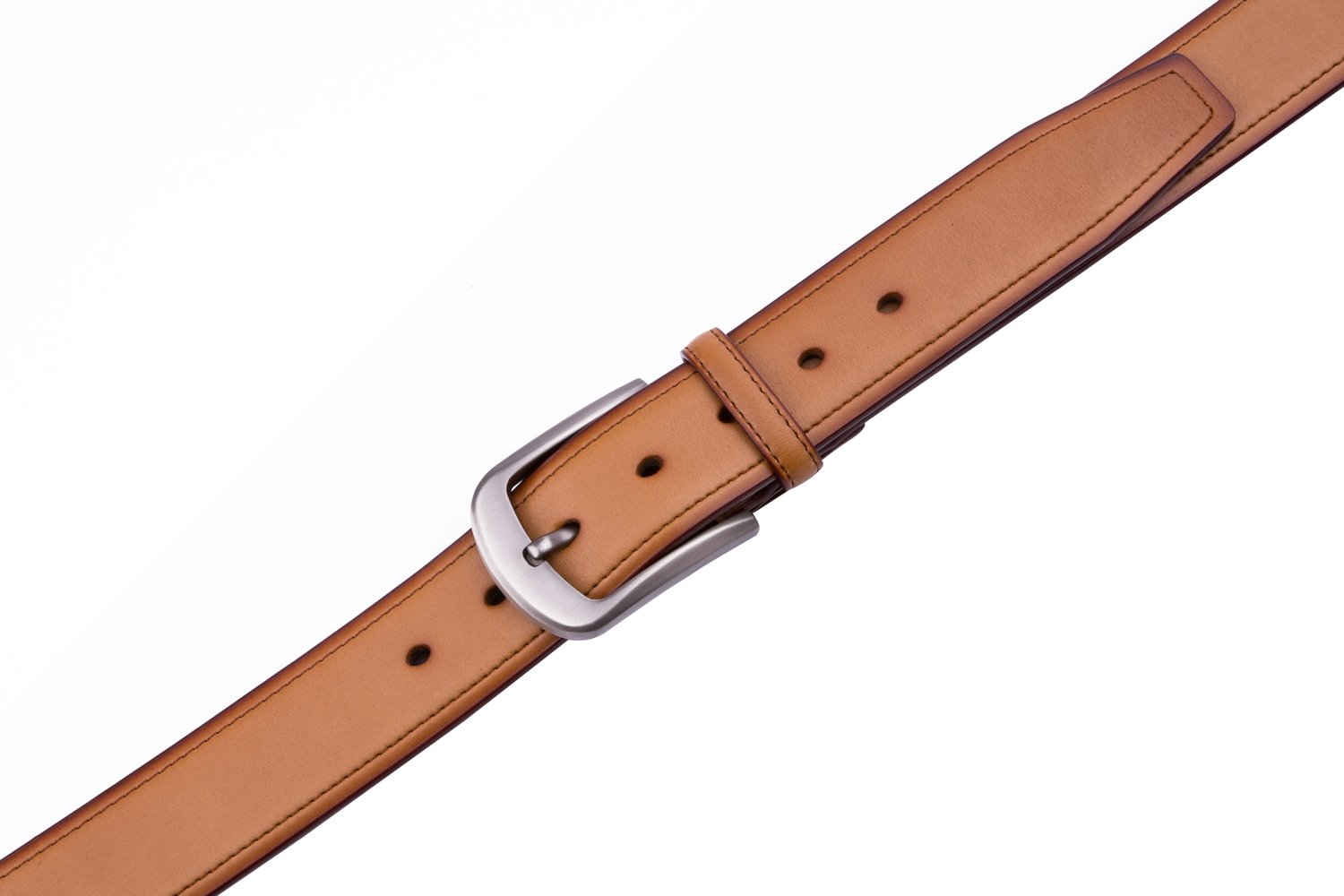 Wide Retro Casual Vintage Mens Genuine Leather Belt LA2080 - Image 13