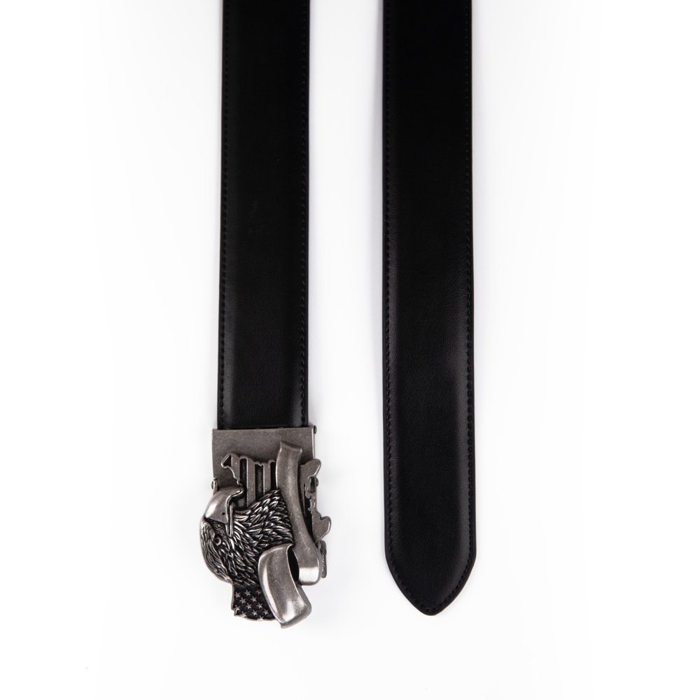 Mens Leather Ratchet Belt -Big Eagle | LA2083 - Image 5