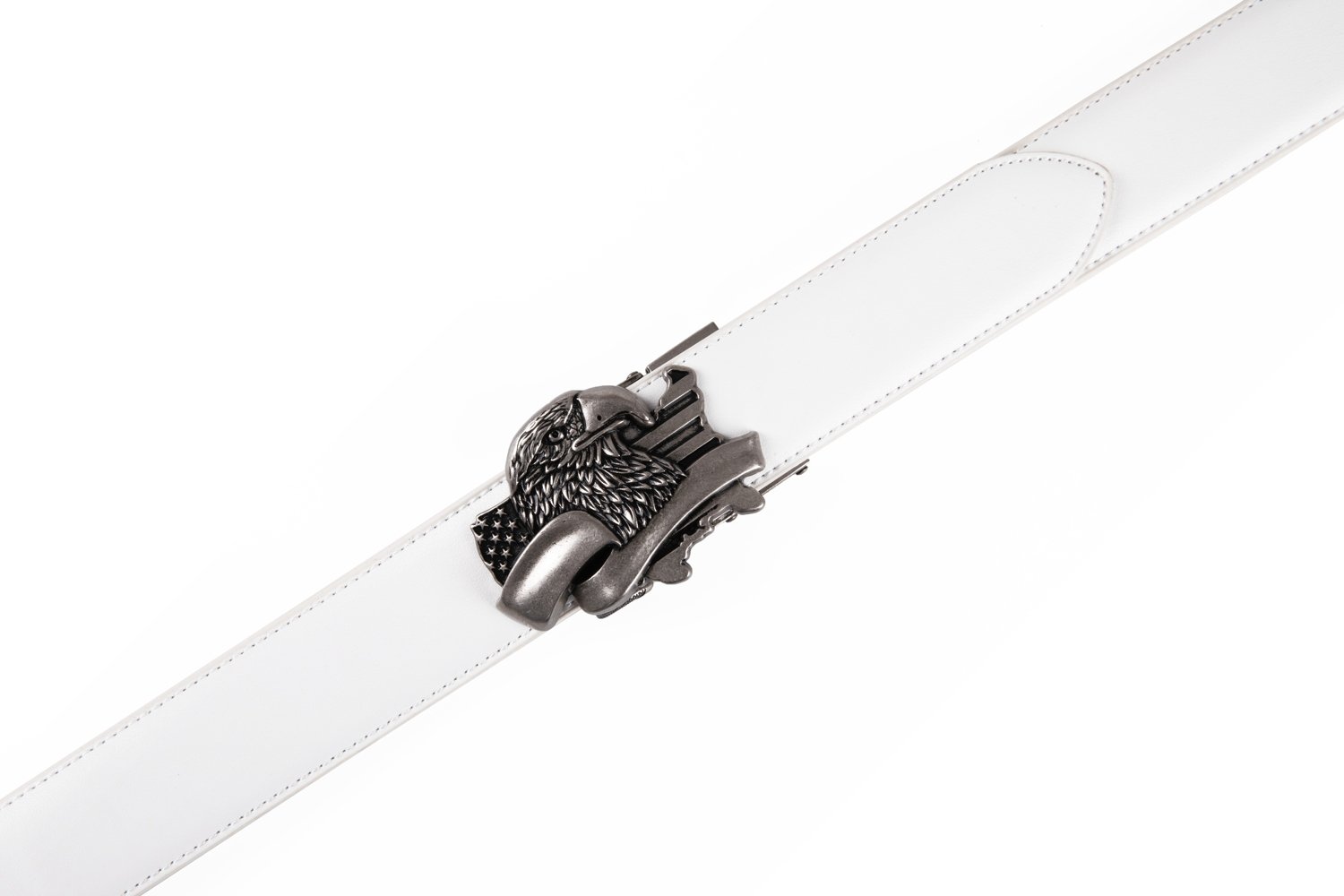 Mens Leather Ratchet Belt -Big Eagle | LA2083 - Image 14