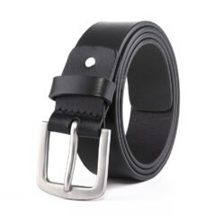 Top Grain Leather Single Prong Buckle Belt LA2088