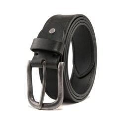Genuine Leather Single Prong Buckle Belt LA2090