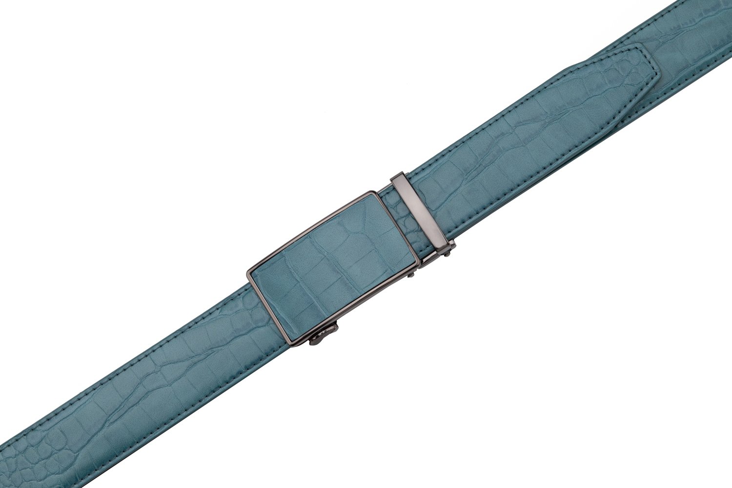 Croc‑Embossed Leather Ratchet Belt LA2091C - Image 37