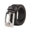 Distressed Genuine Leather Single Prong Buckle Belt LA2093