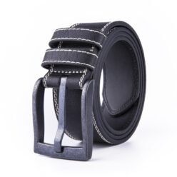 PU Leather Single Prong Buckle Belt LA3001