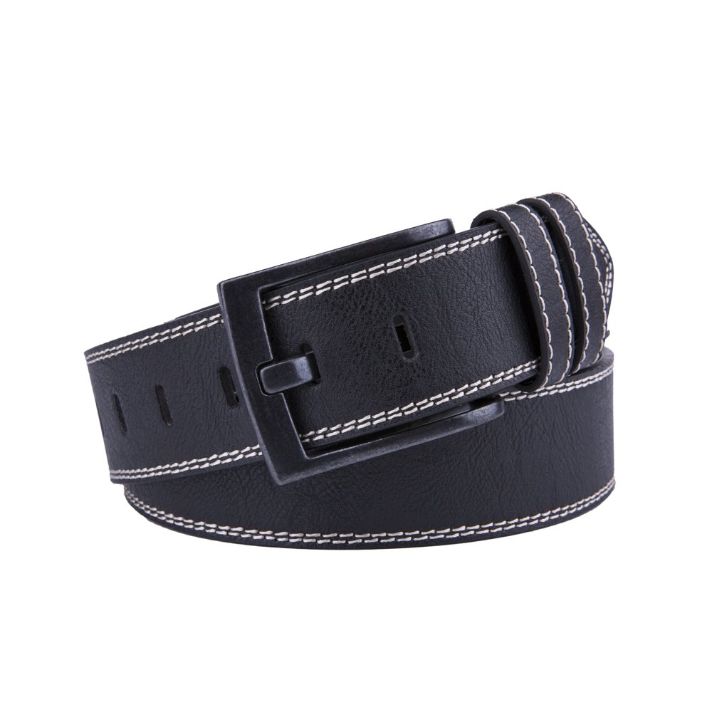 PU Leather Single Prong Buckle Belt LA3001 - Image 4