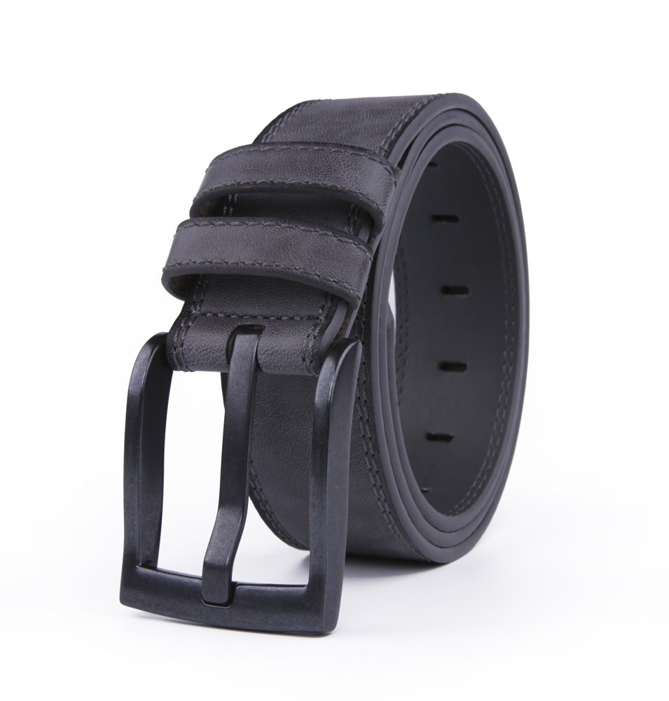 PU Leather Single Prong Buckle Belt LA3001 - Image 10