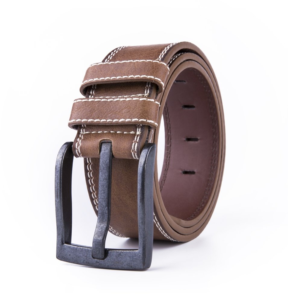 PU Leather Single Prong Buckle Belt LA3001 - Image 14