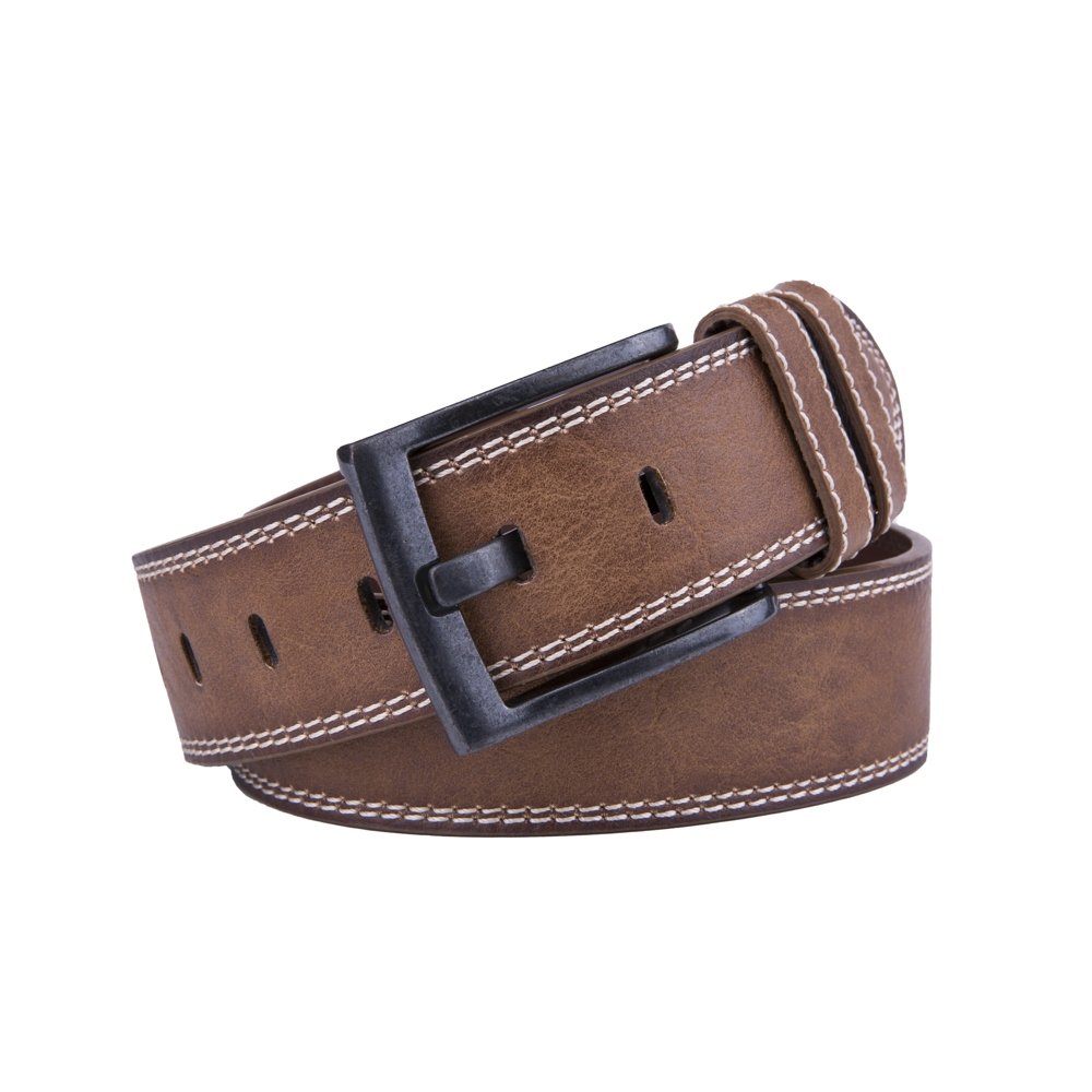 PU Leather Single Prong Buckle Belt LA3001 - Image 15