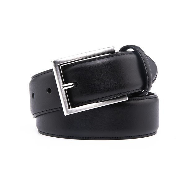 Adjustable Cognac Vintage Full Grain Genuine Leather Belt for Men - Image 6