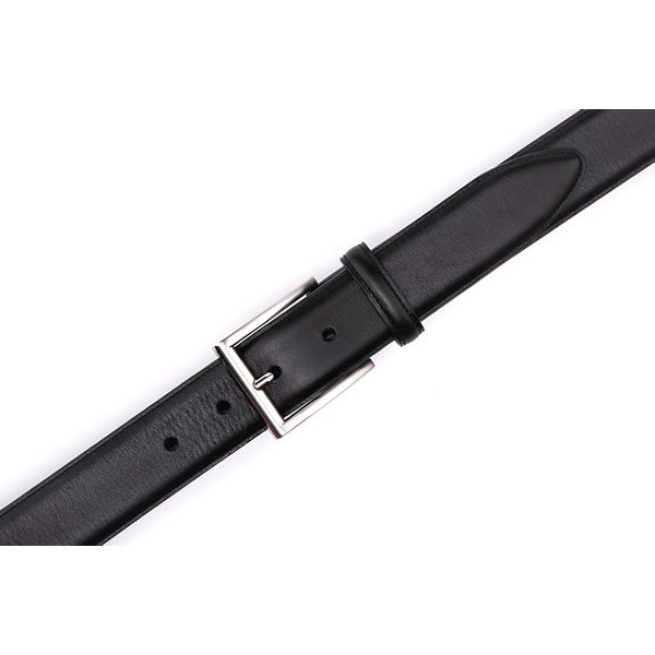Adjustable Cognac Vintage Full Grain Genuine Leather Belt for Men - Image 8