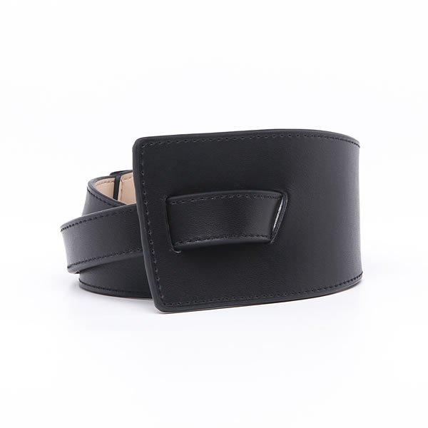 PU Leather Knotted Tie Waist Dress Belts Without Buckle For Ladies - Image 4