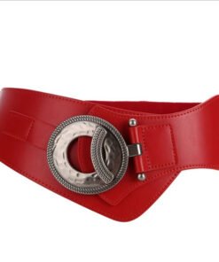 Ladies  Women Slimming  Elastic Waist Belts With Interlocking Buckle