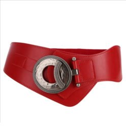 Ladies  Women Slimming  Elastic Waist Belts With Interlocking Buckle