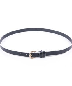 Alternative view of Pure Full Grain Genuine Leather Skinny Dress Belts with Pin Clasp for Ladies