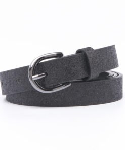 Ladies Women Fashion Leather Belts for Jeans and Dress with Pin Buckle