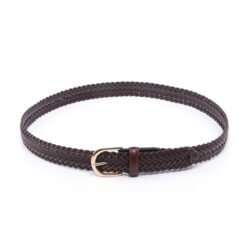 Alternative view of Ladies Braided Woven Leather Belts Handmade for Woman