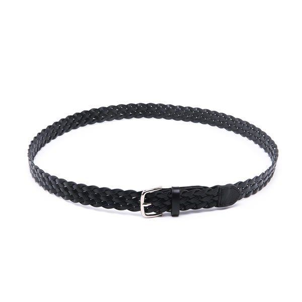 Ladies German Bonded Leather Web Braided Belts Casual Women