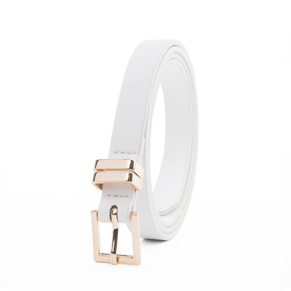 Lady Strap Wrap Fashion Belt with Pin Buckle Plus Two Metal Loops - Image 8