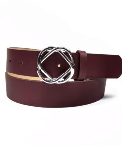 Designer Rose Buckle Belts Fashion Women Crocodile PU Leather Waist Belt for Jeans Pants