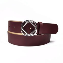 Designer Rose Buckle Belts Fashion Women Crocodile PU Leather Waist Belt for Jeans Pants