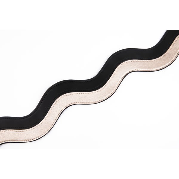 Lady Stretch Elastic Fashion Waist Belt for Dress with Interlocking Buckle - Image 3