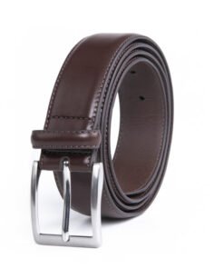 Dress Black Mens PU Leather Belt