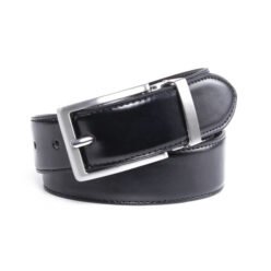 Alternative view of Reversible Pin Belt Buckle Mens PU Leather Belt CA1102