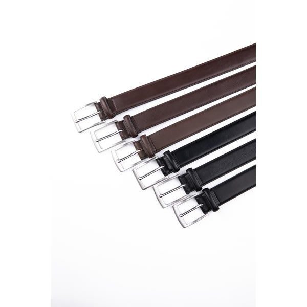 Formal Black PU Leather Belt for Men CA1103 - Image 8
