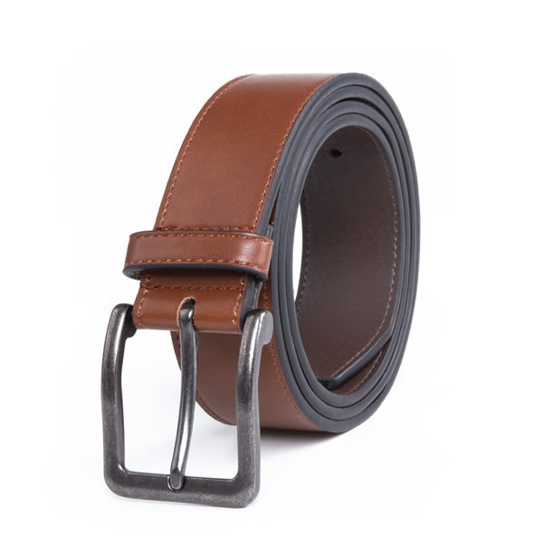 Causual Antique Black PU Leather Belt Men CA2001