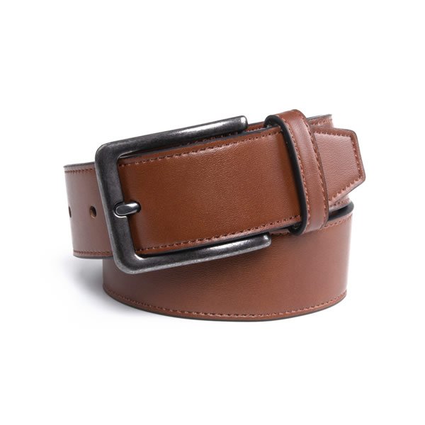 Causual Antique Black PU Leather Belt Men CA2001 - Image 4
