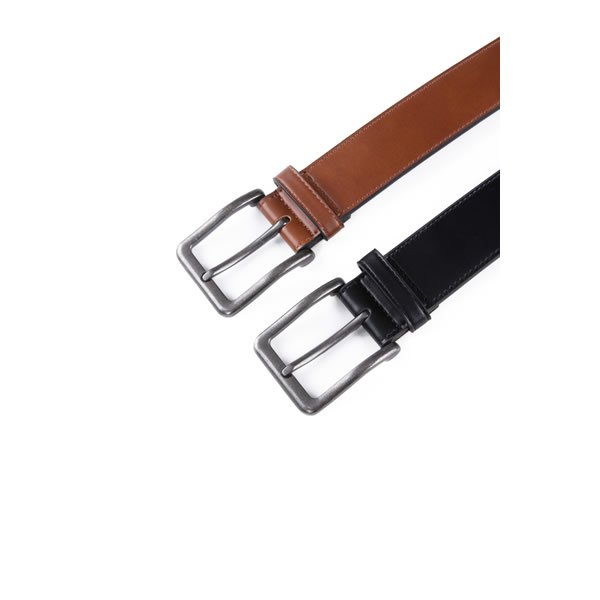 Causual Antique Black PU Leather Belt Men CA2001 - Image 7