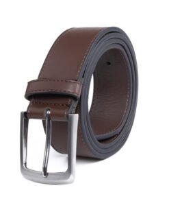Casual Dress Black PU Leather Belt for Men
