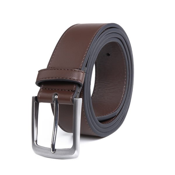 Casual Dress Black PU Leather Belt for Men
