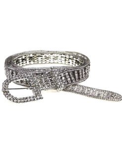 Fashion Western Ladies Chain Rhinestone Belt