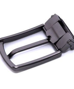 Alternative view of Leather Belt Zinc Alloy Pin Belt Buckle