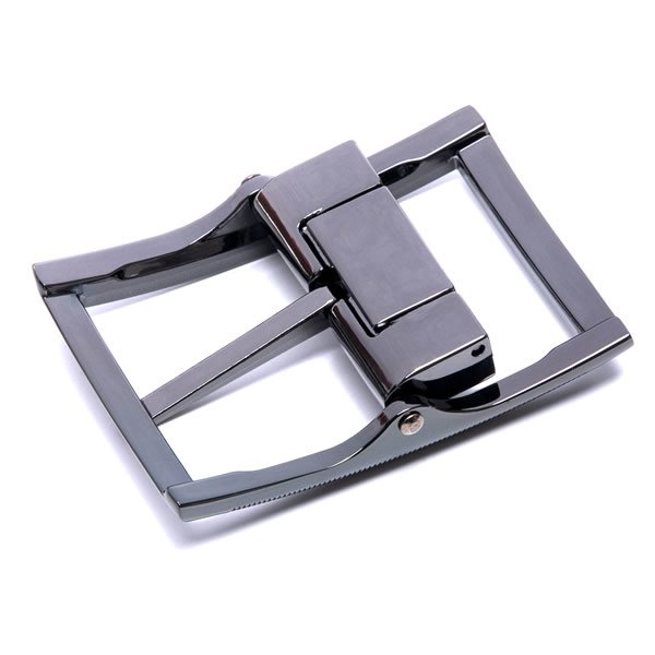 Alloy Black Pin Belt Buckles for Men - Image 2