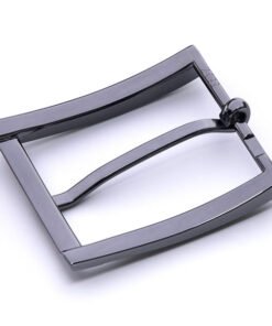 Alternative view of Gunmetal Mens Belts Buckle Black
