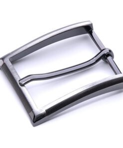 Gunmetal Mens Belts Buckle Black