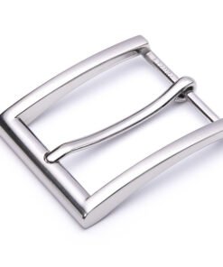 Zinc Alloy Silver Pin Buckle Belt Buckle