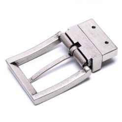 Alternative view of Casual Belt Reversible Antique Silver Belt Buckles