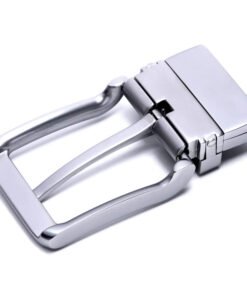 Alternative view of Dress Reversible Silver Belt Metal Buckles