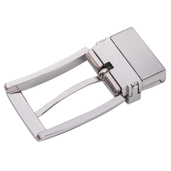 Reversible Alloy Metal Belt Buckle for Men - Image 2