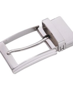 Reversible Alloy Metal Belt Buckle for Men
