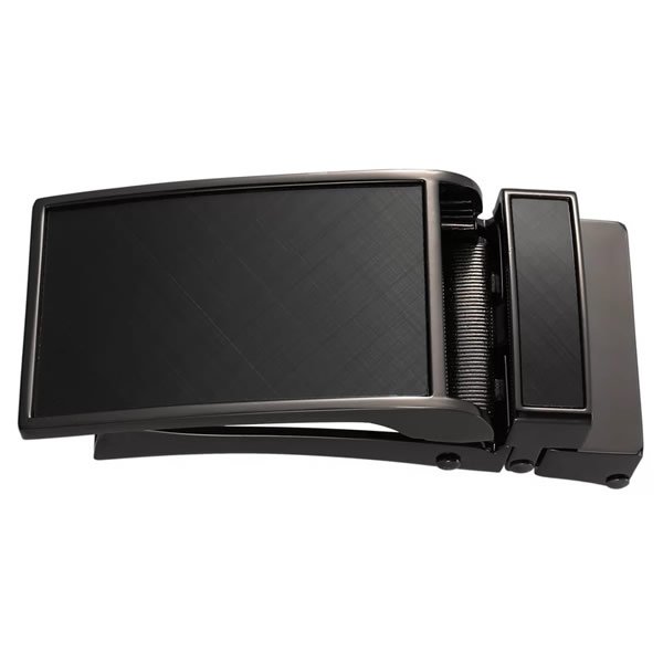 Dress Belt Sliding Adjustable Automatic Mens Belts Buckle - Image 3