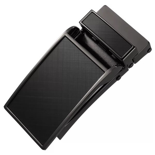 Dress Belt Sliding Adjustable Automatic Mens Belts Buckle