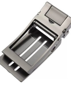 Alternative view of Casual Dress Leather Belt Sliding Belt Buckle Mens